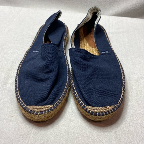 Viscata navy blue espadrilles flats  size 42 - Picture 1 of 5